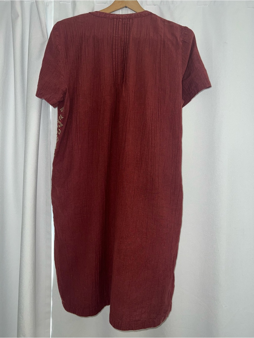 Coldwater Creek Embroidered Mountain Flora Dress Size 14 - Picture 3 of 6